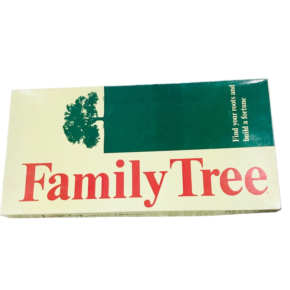 Vintage Family Tree Board Game